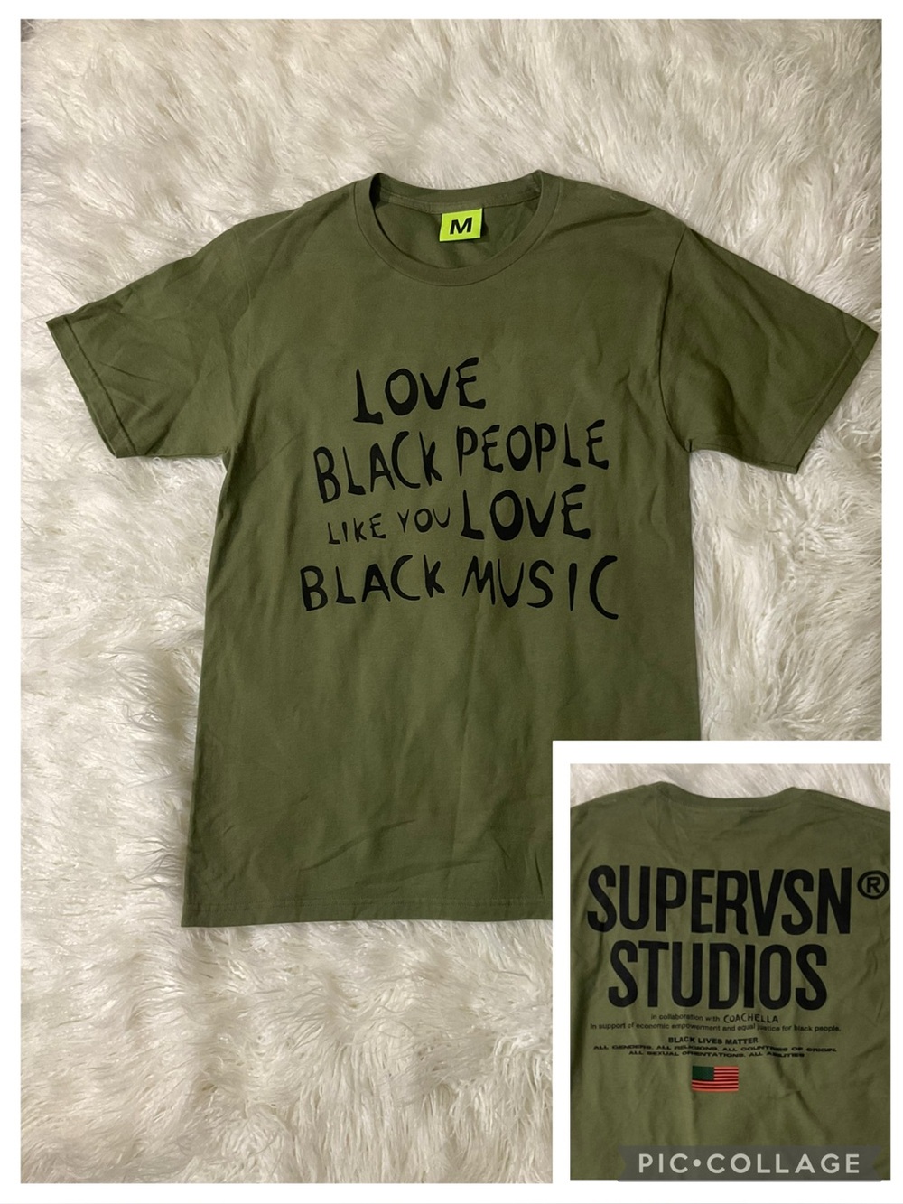 NEW Rare Supervsn Studios Coachella 2022 Tee Shirt Medium Streetwear NWOT